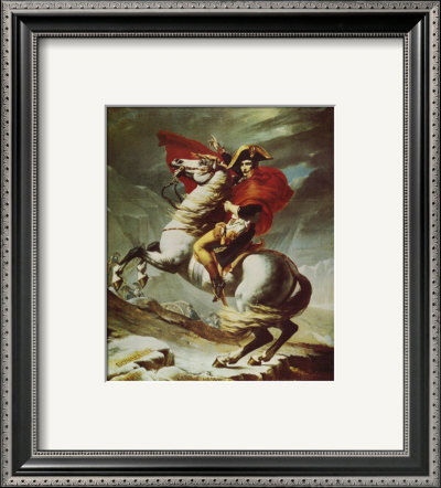 Bonaparte Crossing The St. Bernard Pass, 1800 by Jacques-Louis David Pricing Limited Edition Print image