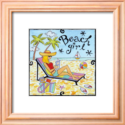 Beach Girl Ii by Jennifer Brinley Pricing Limited Edition Print image