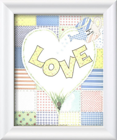 Words To Grow By - Love by Lauren Hallam Pricing Limited Edition Print image