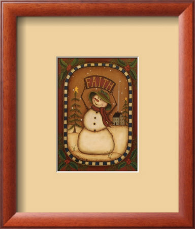 Faith Snowman Small by Kim Lewis Pricing Limited Edition Print image