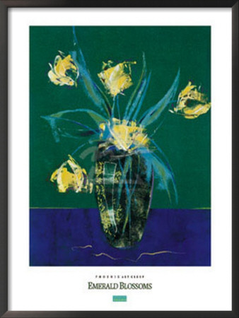 Emerald Blossoms by Jennifer Hollack Pricing Limited Edition Print image