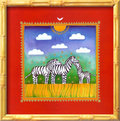 Zebras by Linda Edwards Pricing Limited Edition Print image