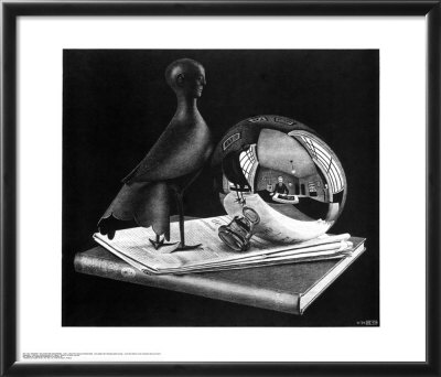 Still Life With Reflecting Sphere by M. C. Escher Pricing Limited Edition Print image