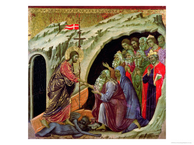 Maesta: Descent Into Limbo, 1308-11 by Duccio Di Buoninsegna Pricing Limited Edition Print image