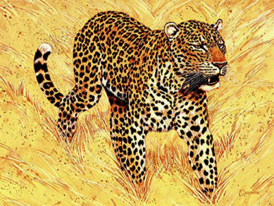 Leopard by Jean Carriere Pricing Limited Edition Print image