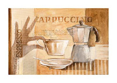 Cappuccino by A. Moreno Pricing Limited Edition Print image