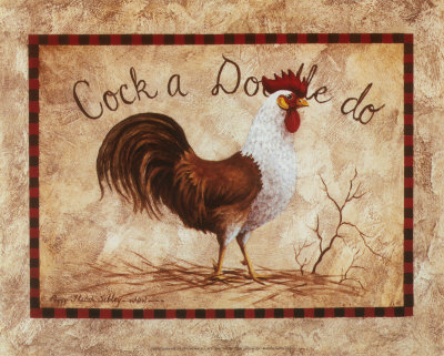 Cock A Doodle Do by Peggy Thatch Sibley Pricing Limited Edition Print image