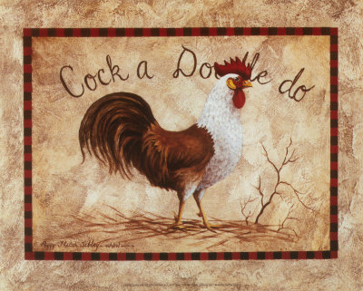 Cock A Doodle Do by Peggy Thatch Sibley Pricing Limited Edition Print image