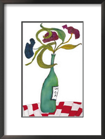 Bistro Floral One by Mary Mackey Pricing Limited Edition Print image