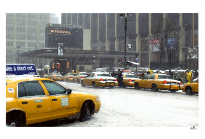 Madison Square Garden, Winter by Igor Maloratsky Pricing Limited Edition Print image