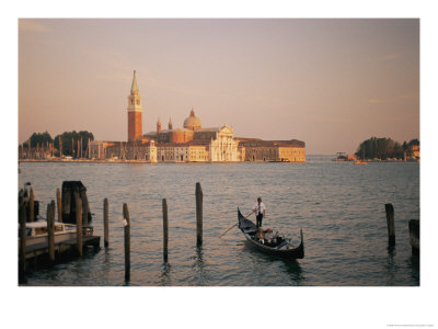 A View Of The San Giorgio Maggiore Church On The Canale De San Marco by Richard Nowitz Pricing Limited Edition Print image