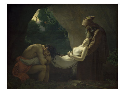Entombment Of Atala by Anne-Louis Girodet De Roussy-Trioson Pricing Limited Edition Print image