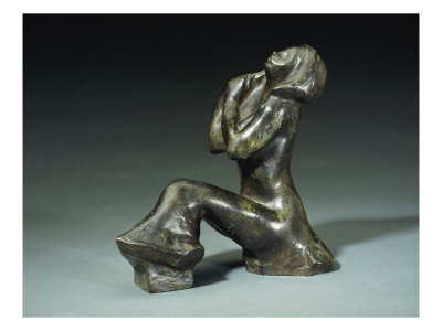 Ombre Se Peignant by Auguste Rodin Pricing Limited Edition Print image