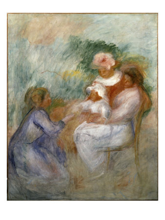 La Famille by Pierre-Auguste Renoir Pricing Limited Edition Print image