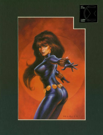 Black Widow - (Limited Edition Transparency) by Alex Horley Pricing Limited Edition Print image