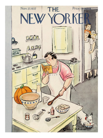 The New Yorker Cover - November 27, 1937 by Helen E. Hokinson Pricing Limited Edition Print image