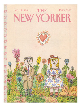 The New Yorker Cover - February 13, 1984 by William Steig Pricing Limited Edition Print image