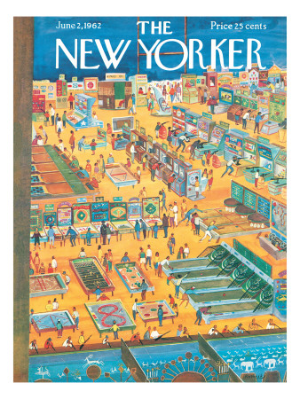 The New Yorker Cover - June 2, 1962 by Anatol Kovarsky Pricing Limited Edition Print image