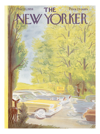 The New Yorker Cover - May 23, 1959 by Julian De Miskey Pricing Limited Edition Print image