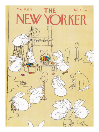 The New Yorker Cover - March 27, 1978 by Arnie Levin Pricing Limited Edition Print image