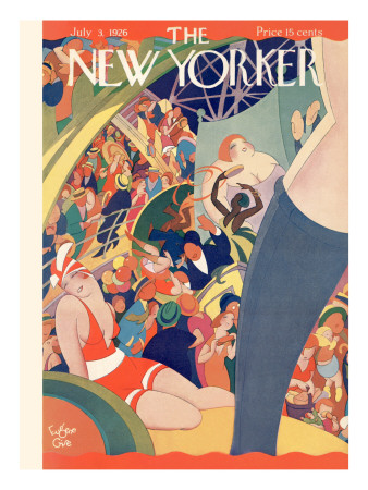 The New Yorker Cover - July 3, 1926 by Eugene Gise Pricing Limited Edition Print image