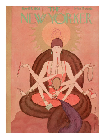 The New Yorker Cover - April 7, 1928 by Rea Irvin Pricing Limited Edition Print image
