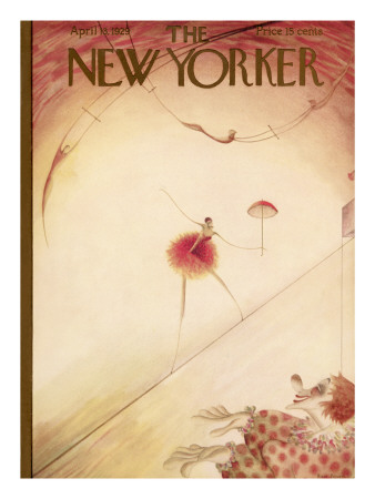 The New Yorker Cover - April 13, 1929 by Rose Silver Pricing Limited Edition Print image