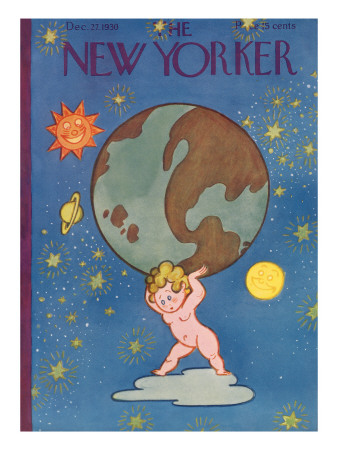 The New Yorker Cover - December 27, 1930 by Rea Irvin Pricing Limited Edition Print image