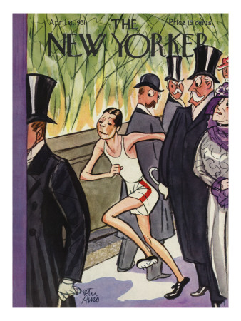 The New Yorker Cover - April 11, 1931 by Peter Arno Pricing Limited Edition Print image