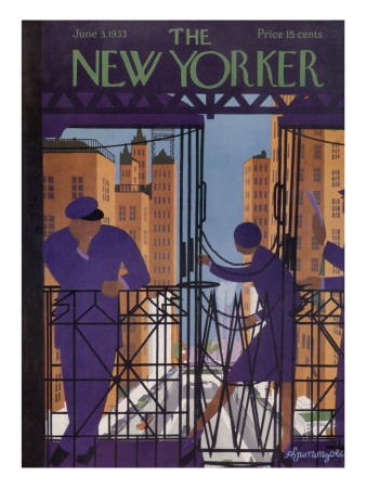 The New Yorker Cover - June 3, 1933 by Adolph K. Kronengold Pricing Limited Edition Print image