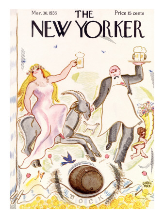 The New Yorker Cover - March 30, 1935 by Garrett Price Pricing Limited Edition Print image