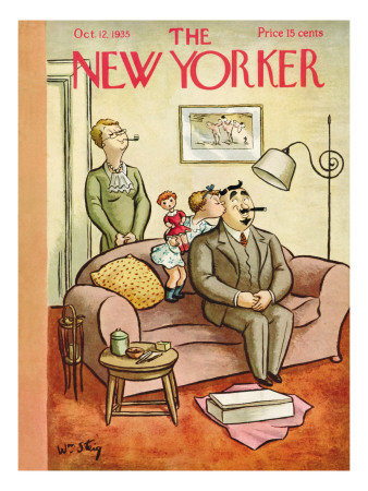 The New Yorker Cover - October 12, 1935 by William Steig Pricing Limited Edition Print image