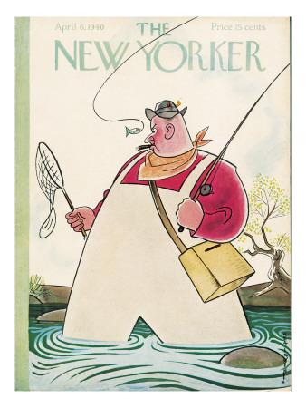 The New Yorker Cover - April 6, 1940 by Rea Irvin Pricing Limited Edition Print image