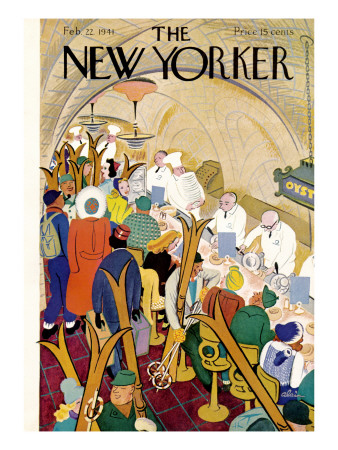 The New Yorker Cover - February 22, 1941 by Alain Pricing Limited Edition Print image