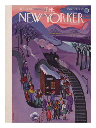 The New Yorker Cover - January 24, 1942 by Beatrice Tobias Pricing Limited Edition Print image