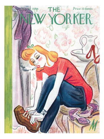 The New Yorker Cover - January 29, 1944 by Julian De Miskey Pricing Limited Edition Print image