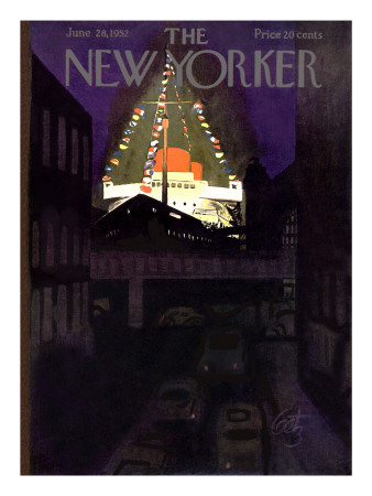 The New Yorker Cover - June 28, 1952 by Arthur Getz Pricing Limited Edition Print image
