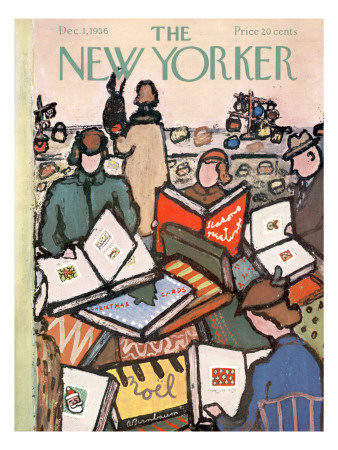 The New Yorker Cover - December 1, 1956 by Abe Birnbaum Pricing Limited Edition Print image