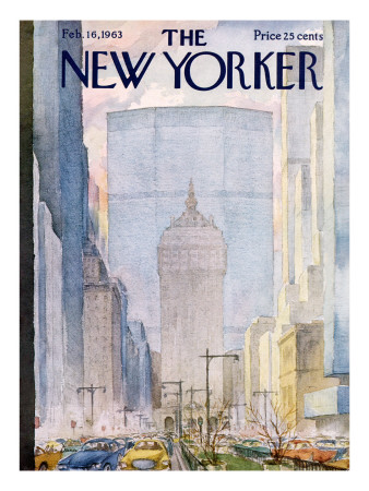 The New Yorker Cover - February 16, 1963 by Alan Dunn Pricing Limited Edition Print image