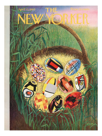 The New Yorker Cover - April 13, 1963 by Charles E. Martin Pricing Limited Edition Print image