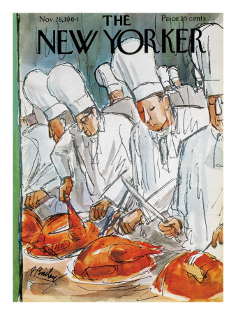 The New Yorker Cover - November 28, 1964 by Perry Barlow Pricing Limited Edition Print image