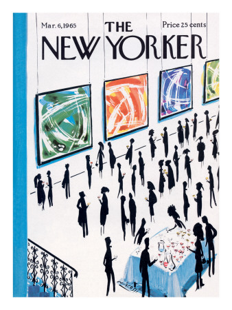 The New Yorker Cover - March 6, 1965 by Mario Micossi Pricing Limited Edition Print image