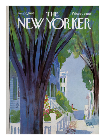 The New Yorker Cover - August 30, 1969 by Arthur Getz Pricing Limited Edition Print image