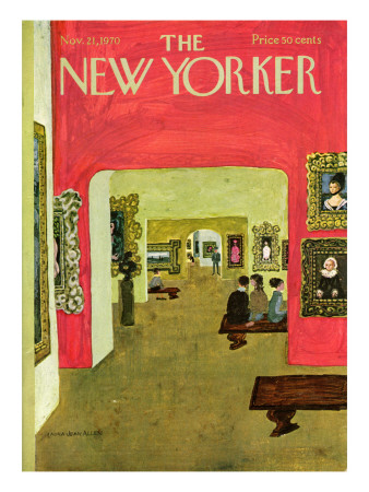 The New Yorker Cover - November 21, 1970 by Laura Jean Allen Pricing Limited Edition Print image