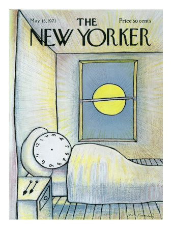 The New Yorker Cover - May 15, 1971 by Andre Francois Pricing Limited Edition Print image