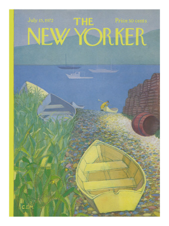 The New Yorker Cover - July 15, 1972 by Charles E. Martin Pricing Limited Edition Print image