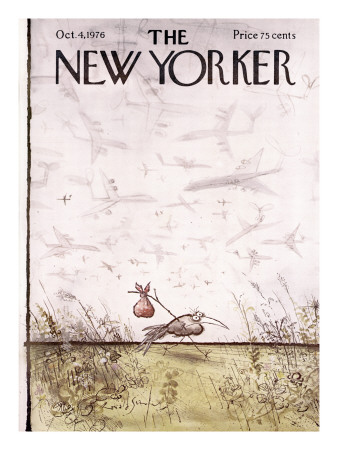 The New Yorker Cover - October 4, 1976 by Ronald Searle Pricing Limited Edition Print image