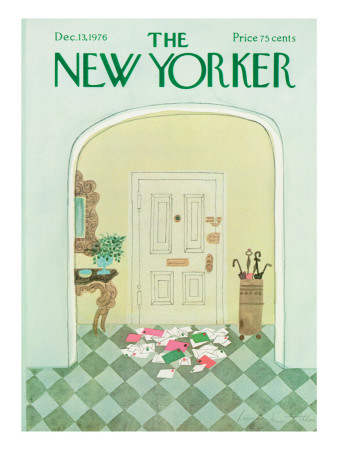 The New Yorker Cover - December 13, 1976 by Laura Jean Allen Pricing Limited Edition Print image