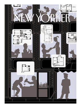 The New Yorker Cover - June 6, 2005 by Christoph Niemann Pricing Limited Edition Print image
