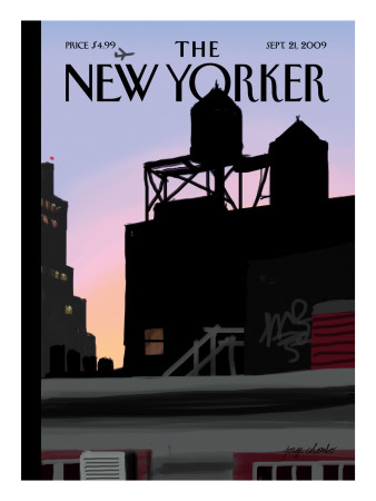 The New Yorker Cover - September 21, 2009 by Jorge Colombo Pricing Limited Edition Print image